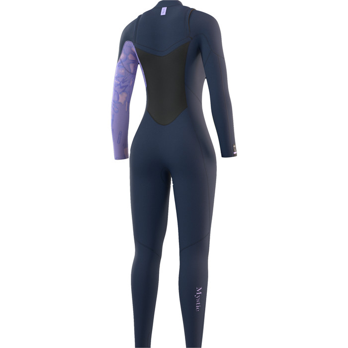 2024 Mystic Womens Jayde 3/2mm Double Chest Zip Wetsuit 35000.23001 - Navy